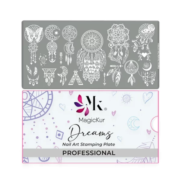 Placa para Stamping - Estampador de Uñas Magickur Dreams #13