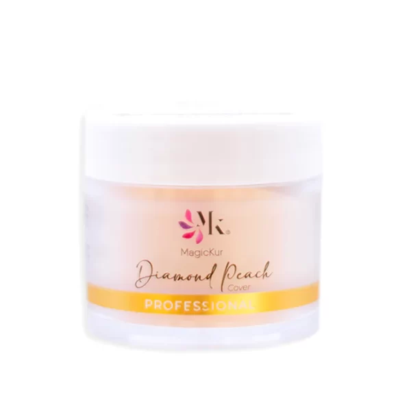 Polímero básico cover diamond peach 25gr acrílico magickur